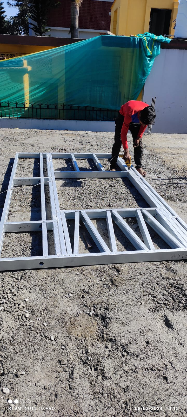 Shakoor Flooring's prefabricated work in Dehradun, India